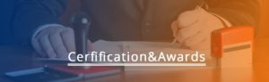 cerfification awards