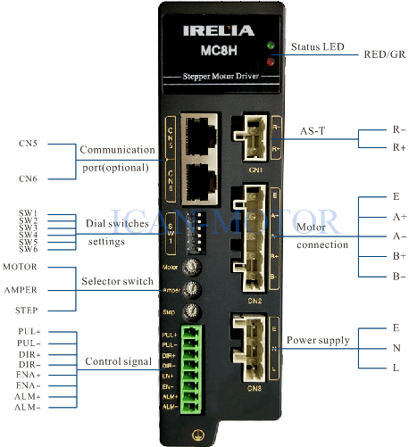 stepper driver connector