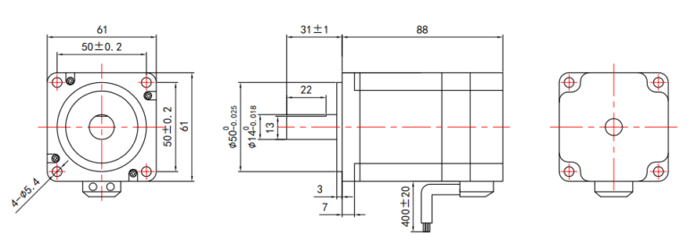 BL series BLDC motor Nema24 | ICAN