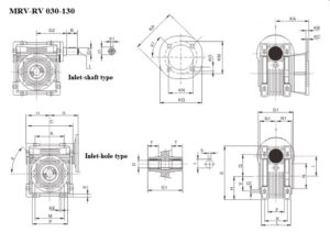 Inlet-shaft-worm-reducer | ICAN
