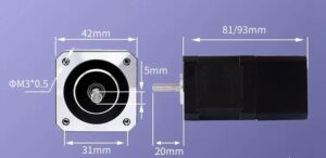 nema17 brake stepper motors