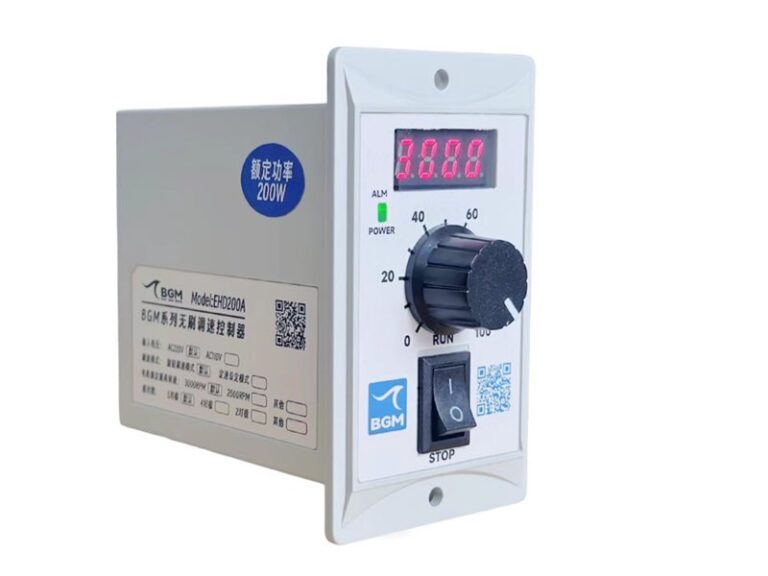 200W AC Motor Speed Controller – Adjustable 90–1700 RPM For Industrial Gear, With Forward/Reverse