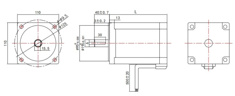 110BLF 48v 1000w Brushless Dc Motor | ICAN